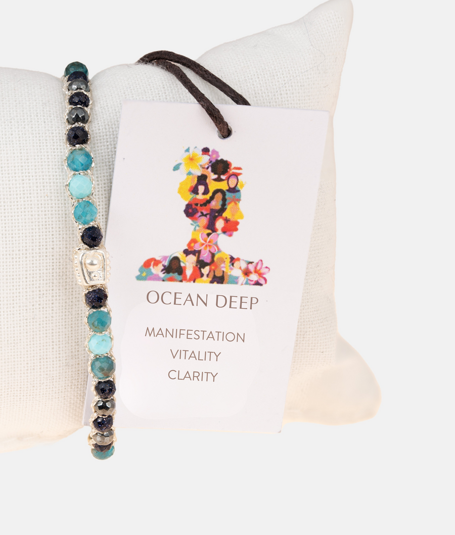 Ocean Deep Bracelet  | Silver