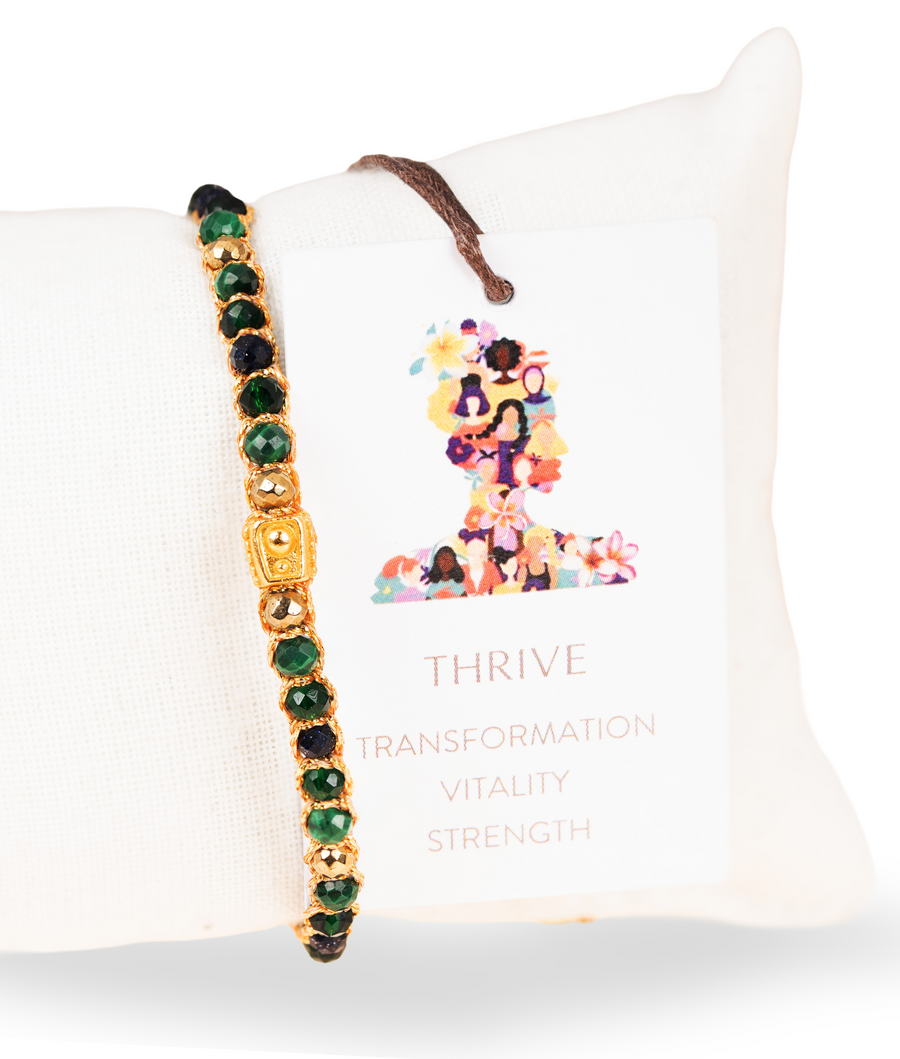 Thrive Bracelet  | Gold