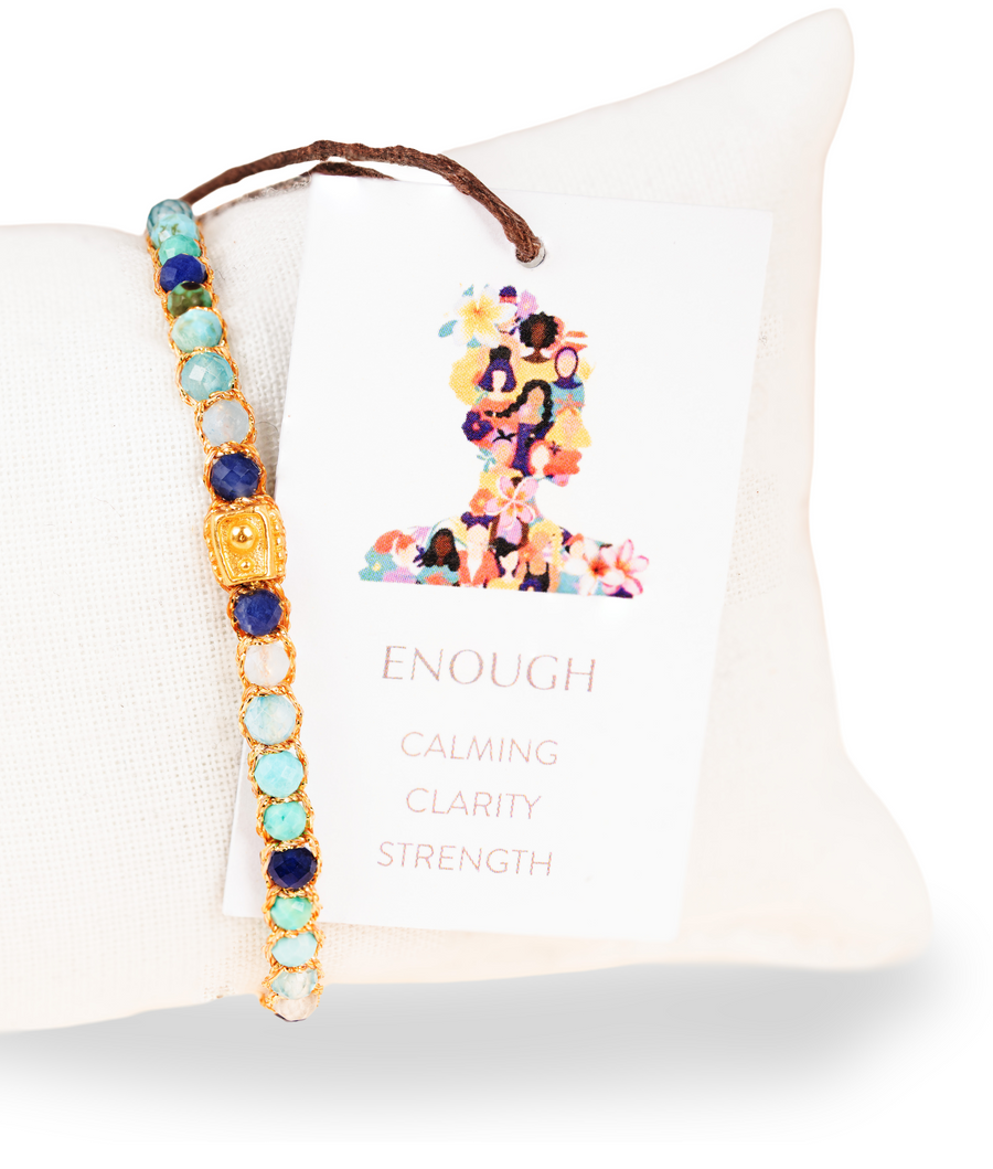 Enough Bracelet  |  Gold
