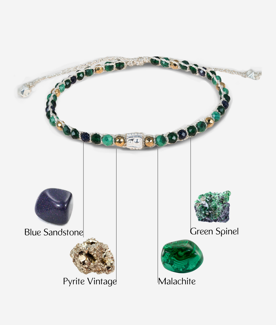 Thrive Bracelet  | Silver
