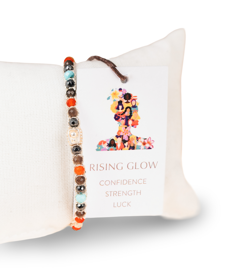 Rising Glow  Bracelet  | Silver