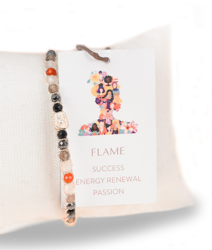 Flame Bracelet  |  Silver