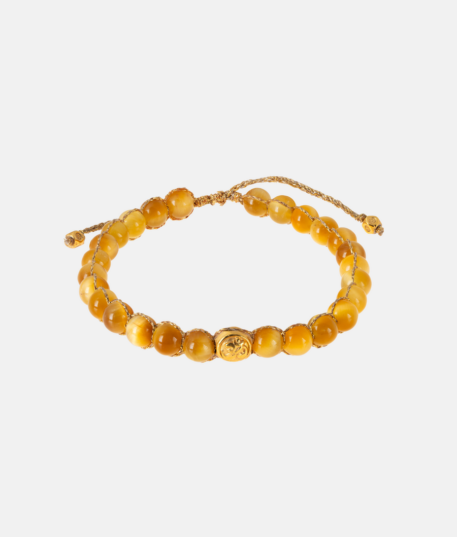 Golden Tiger Eye 6mm Bracelet | Gold