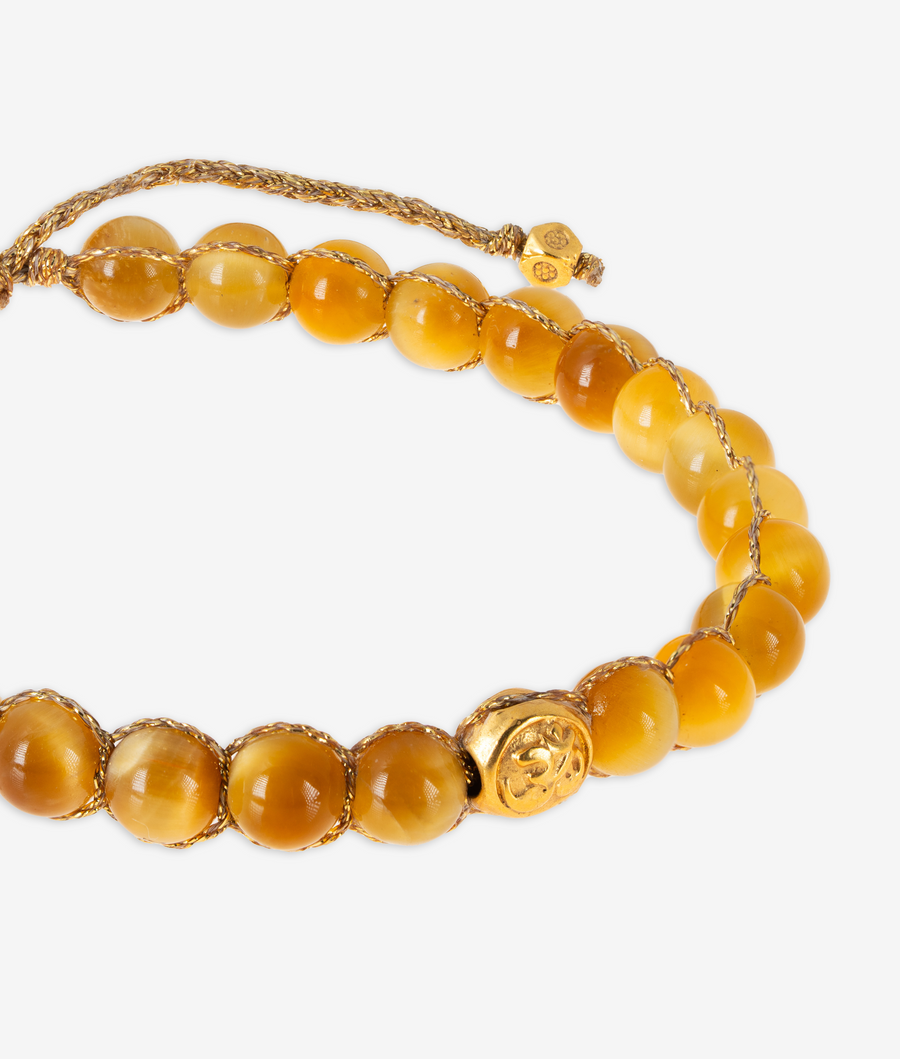 Golden Tiger Eye 6mm Bracelet | Gold