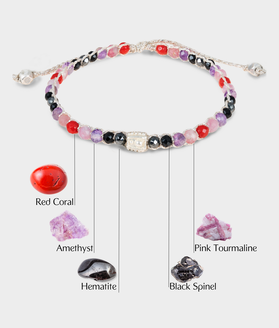 Shining Heart Bracelet  | Silver
