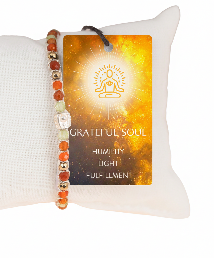 Grateful Soul Bracelet | Silver