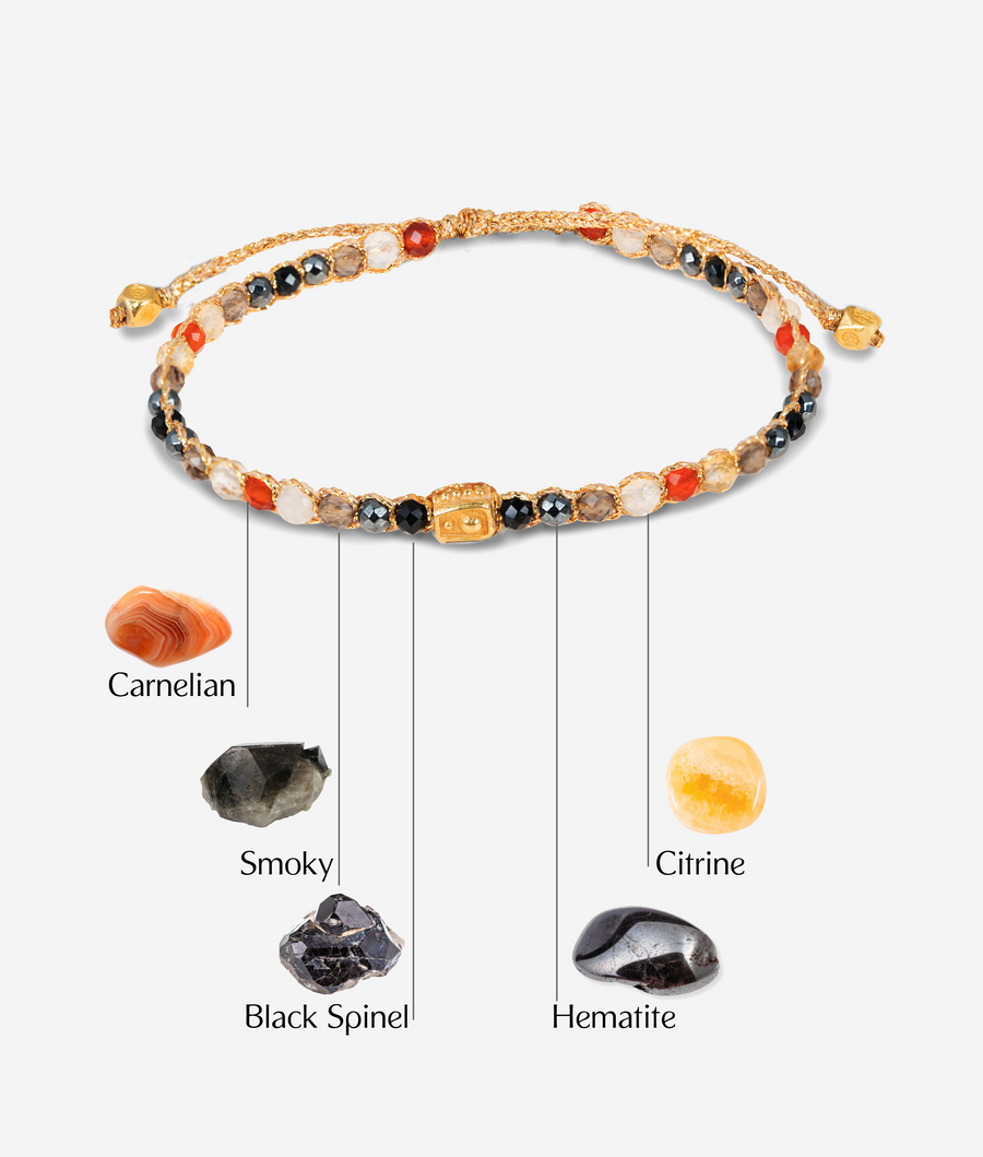 Flame Bracelet  |  Gold