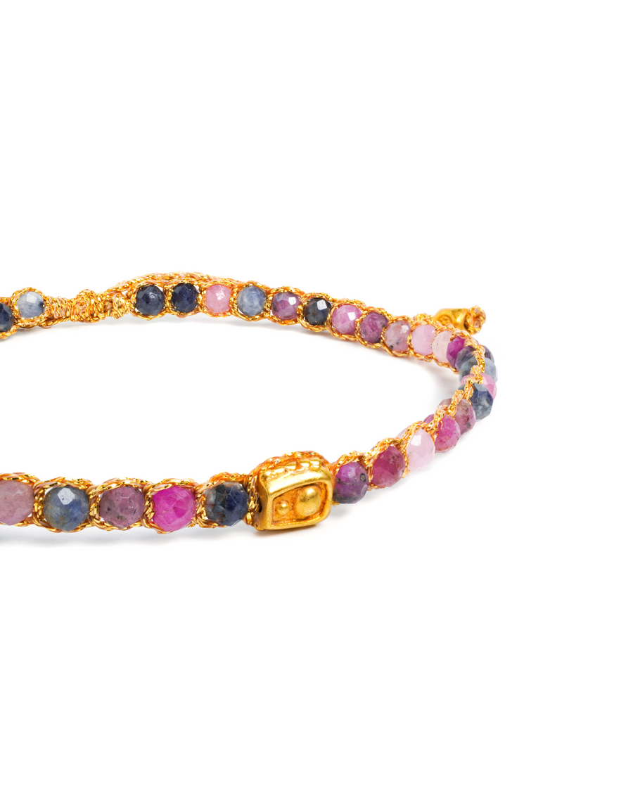 Sapphirine  Bracelet | Gold