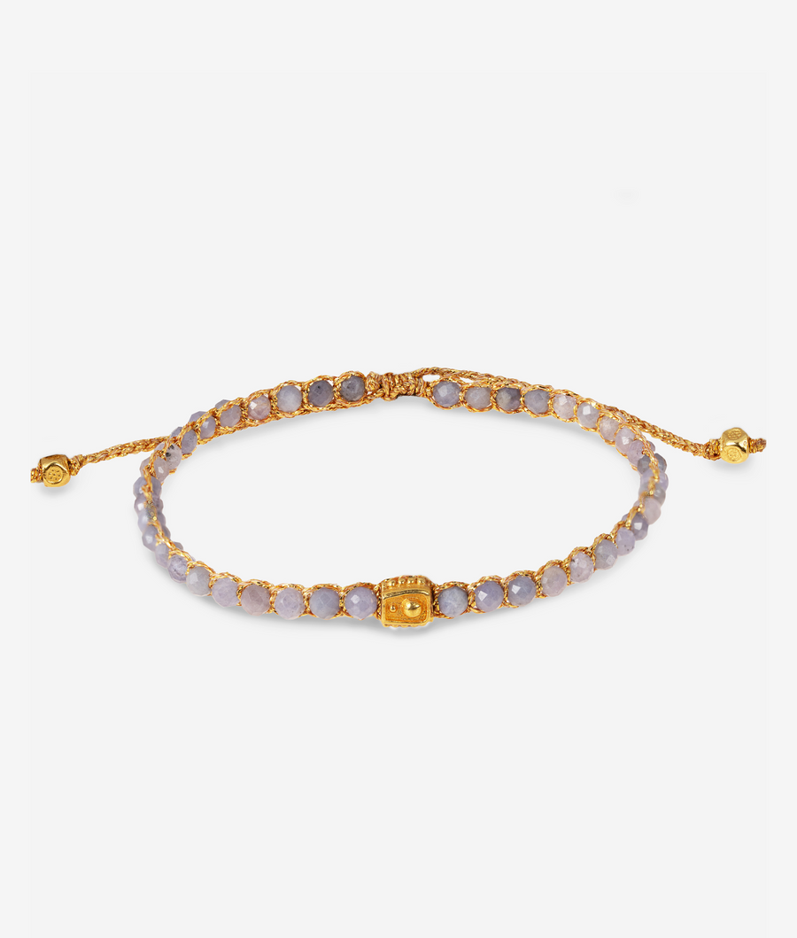 Tansanite Bracelet | Gold