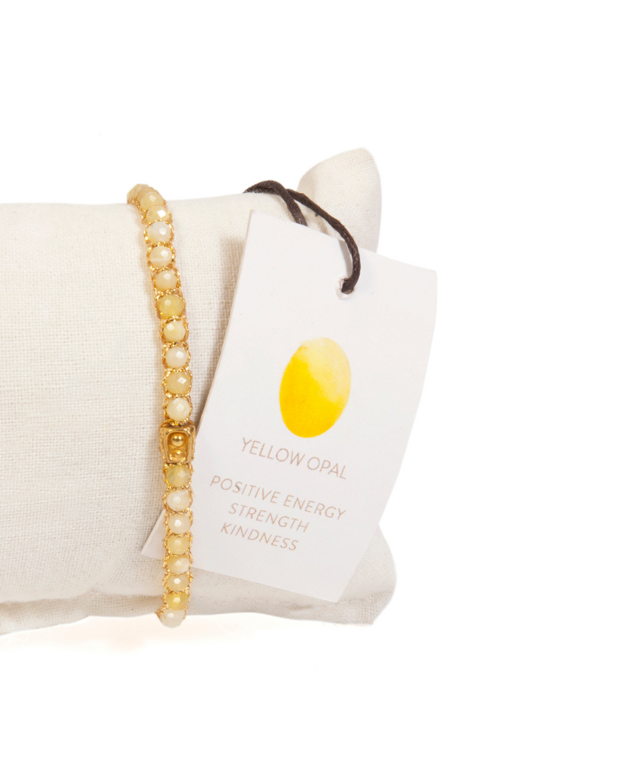 Yellow Opal | Gold