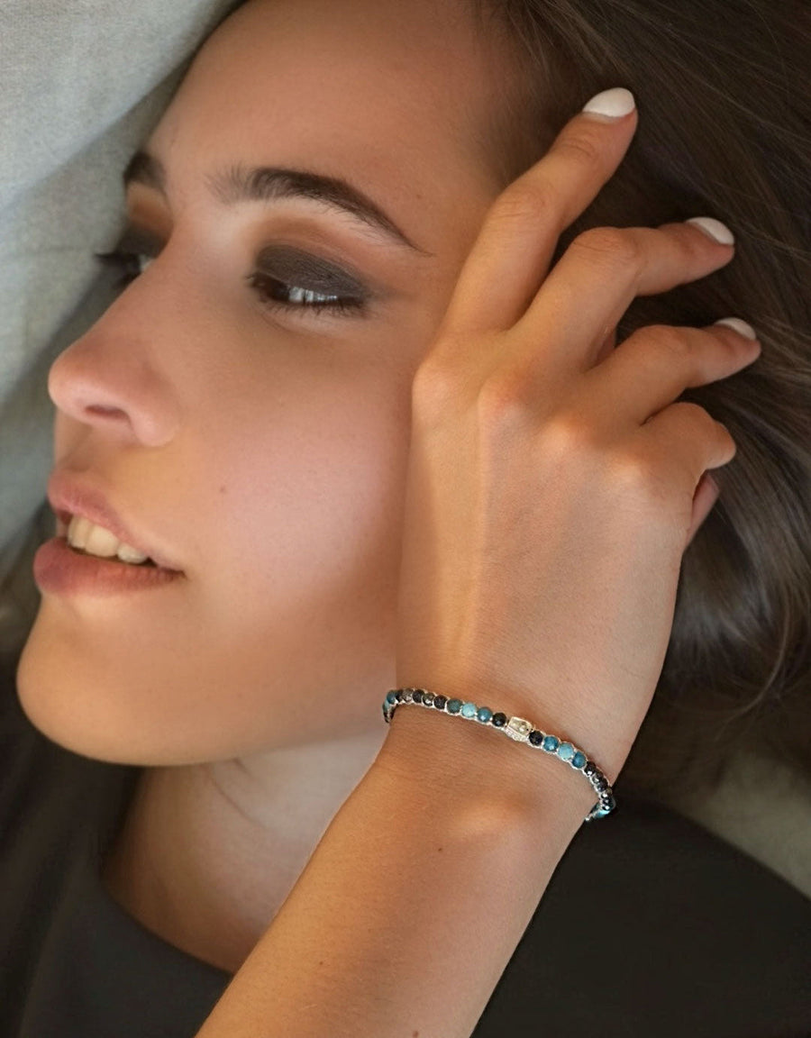 Ocean Deep Bracelet  | Silver