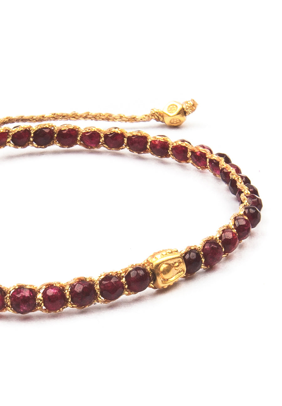 Red Aventurine Bracelet | Gold