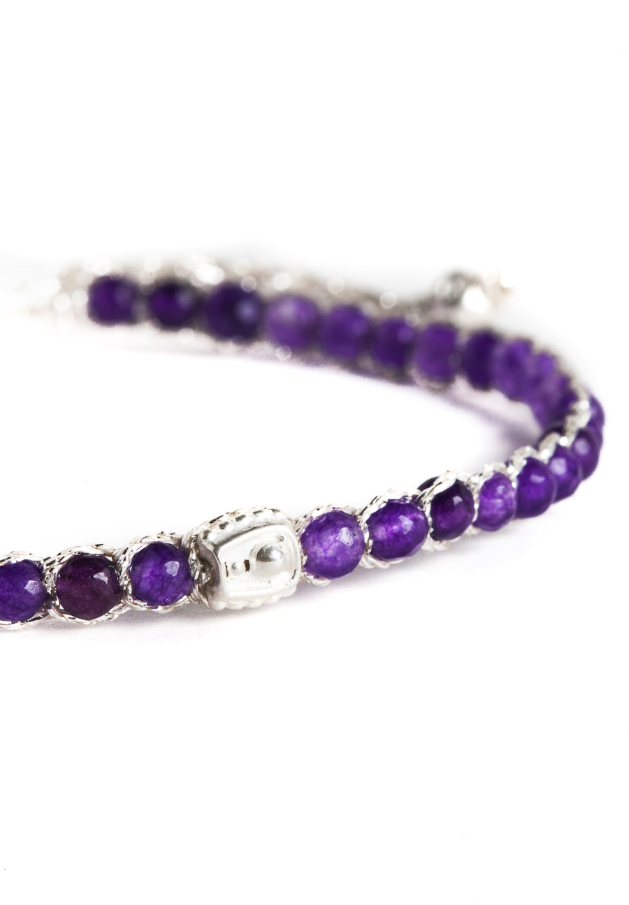 Amethyst  Bracelet | Silver