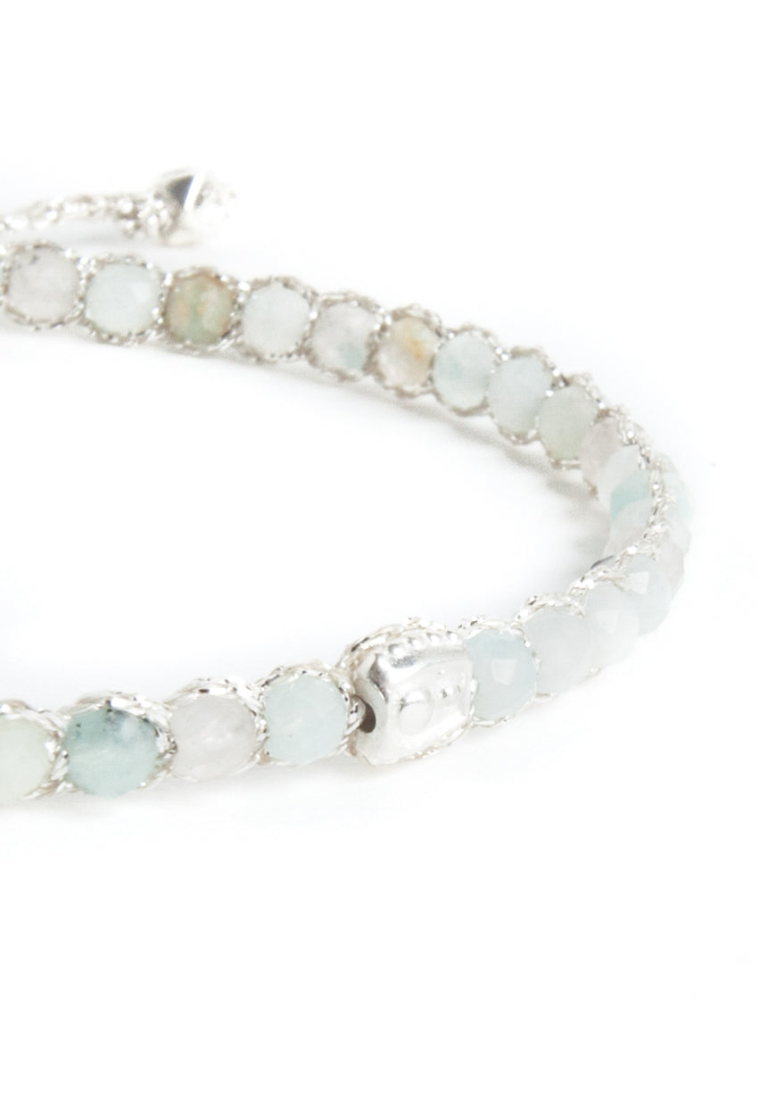 Aquamarine  Bracelet | Silver