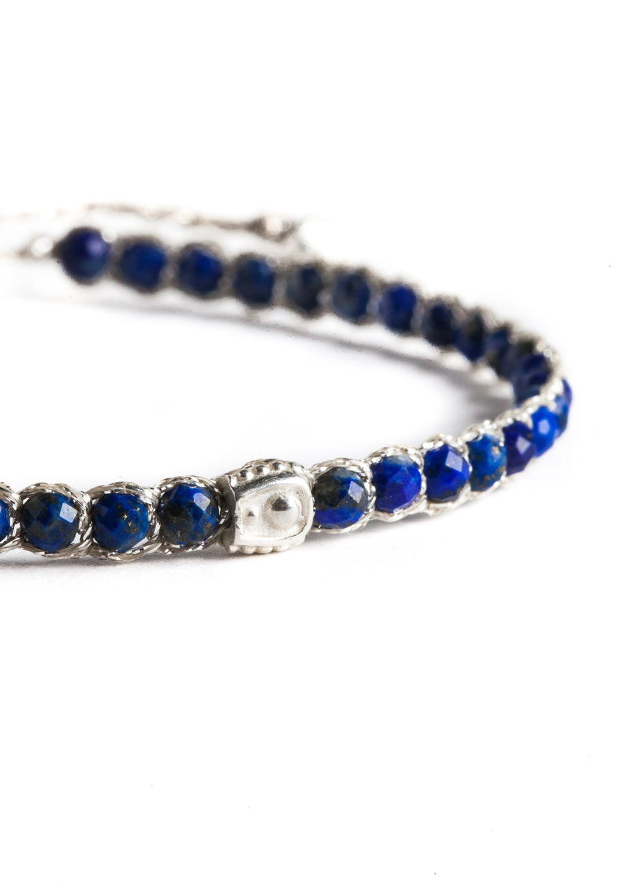 Lapis Lazuli  Bracelet | Silver