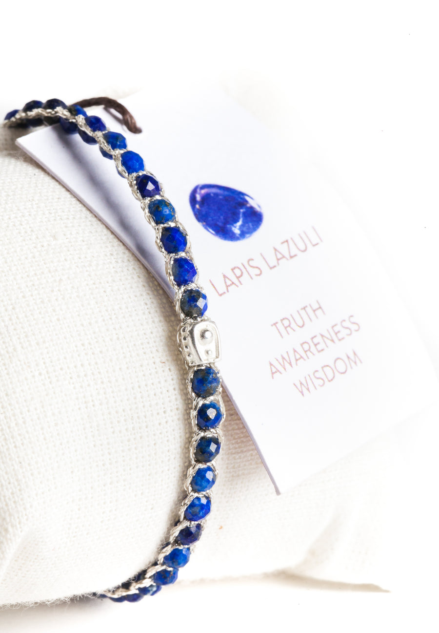 Lapis Lazuli  Bracelet | Silver