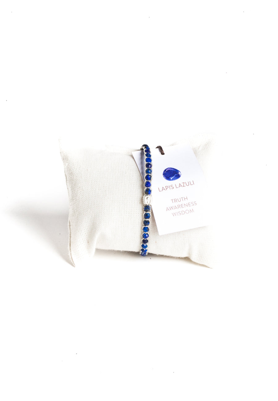 Lapis Lazuli  Bracelet | Silver