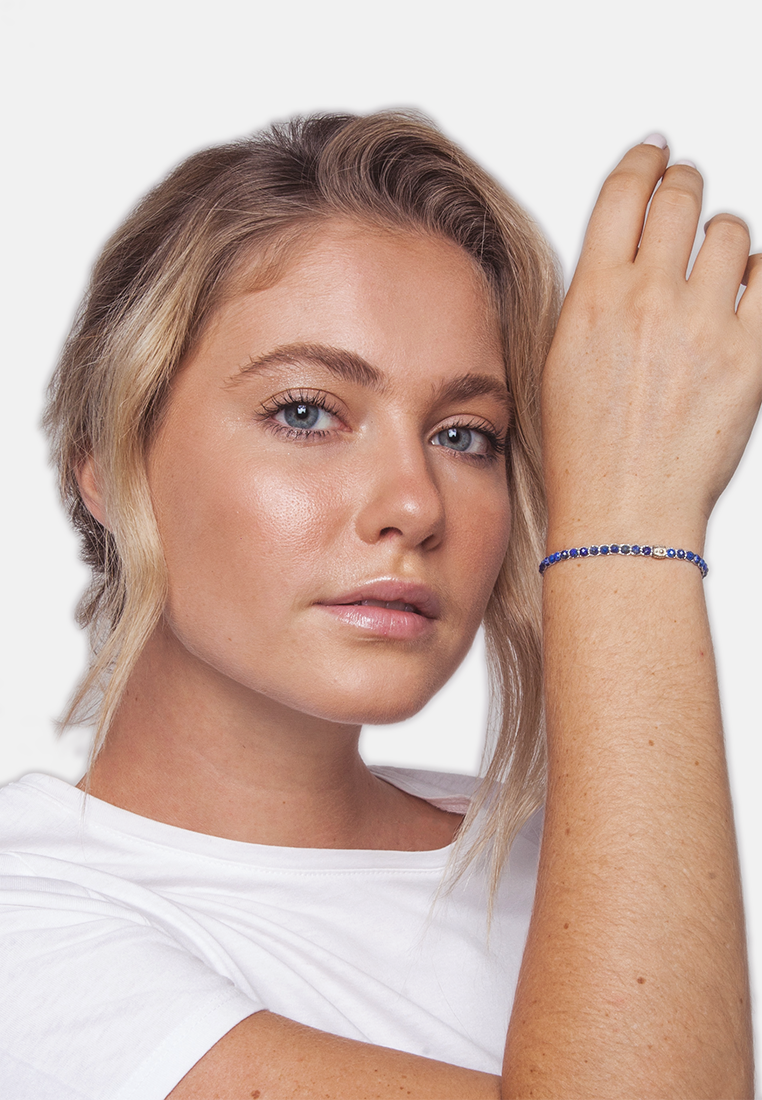 Lapis Lazuli  Bracelet | Silver