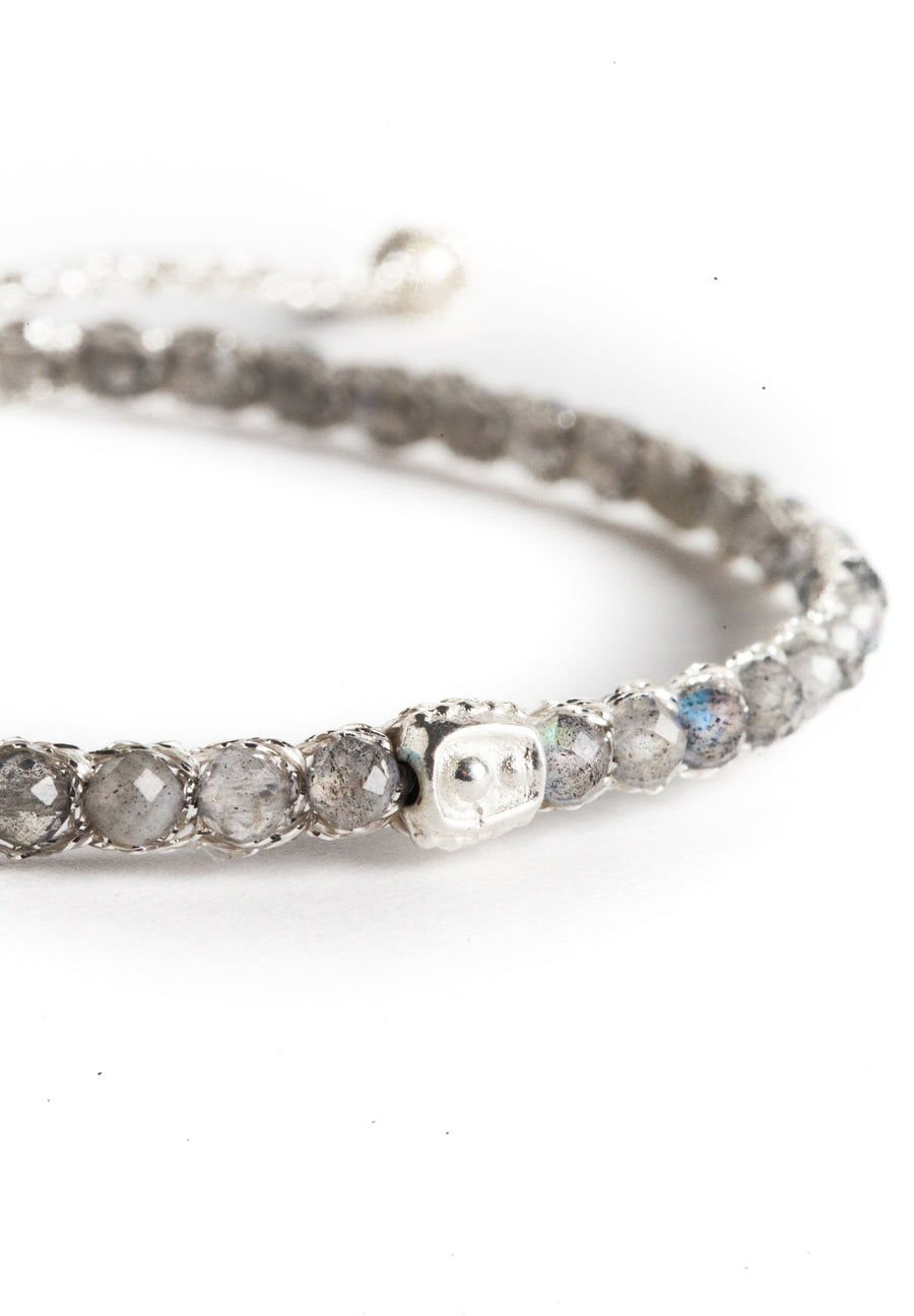 Labradorite Bracelet | Silver