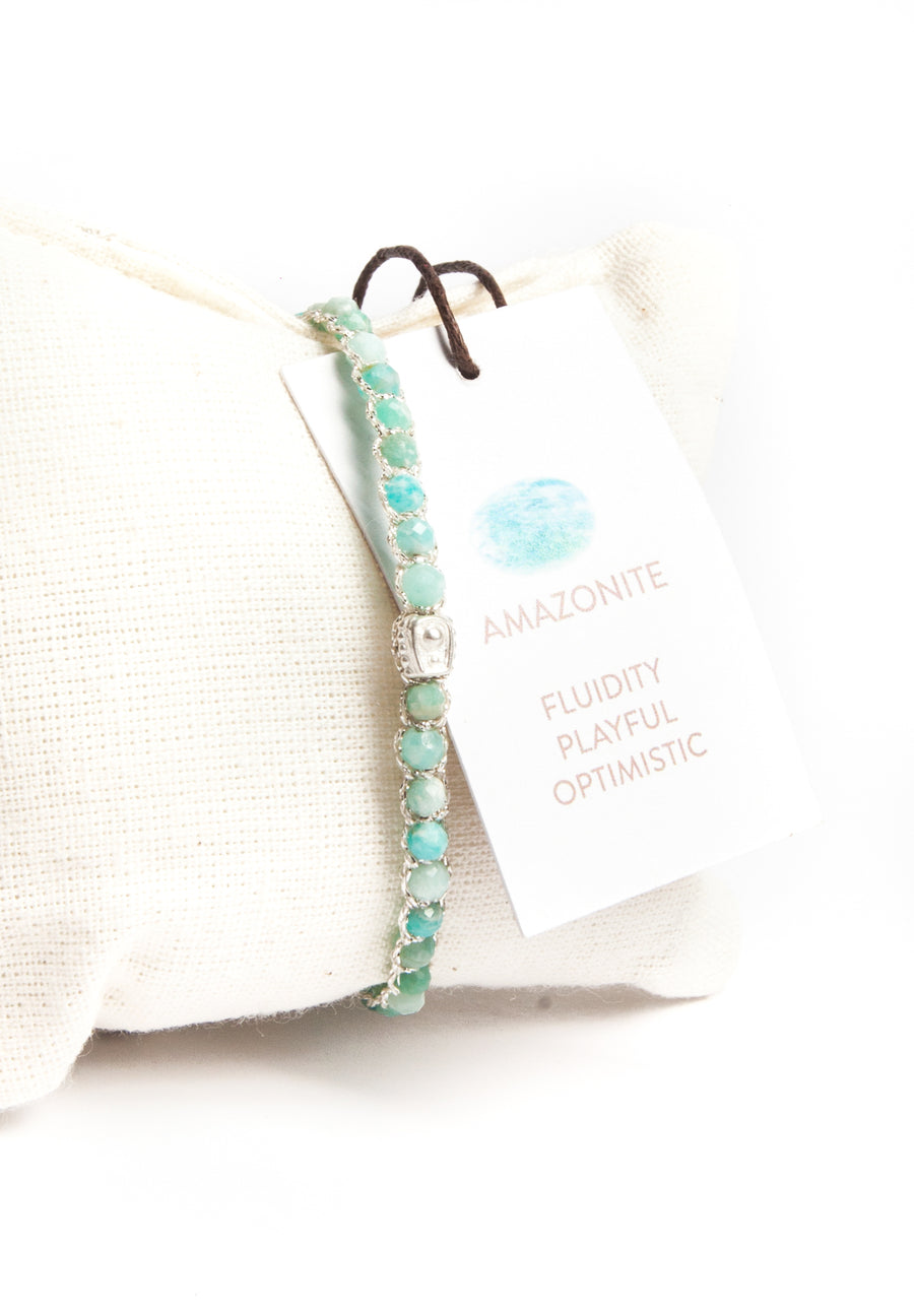 AMAZONITE from South Africa | SILVER