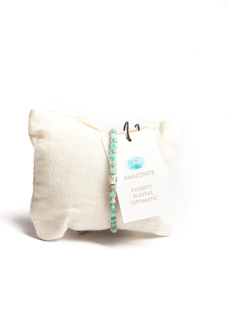 AMAZONITE from South Africa | SILVER