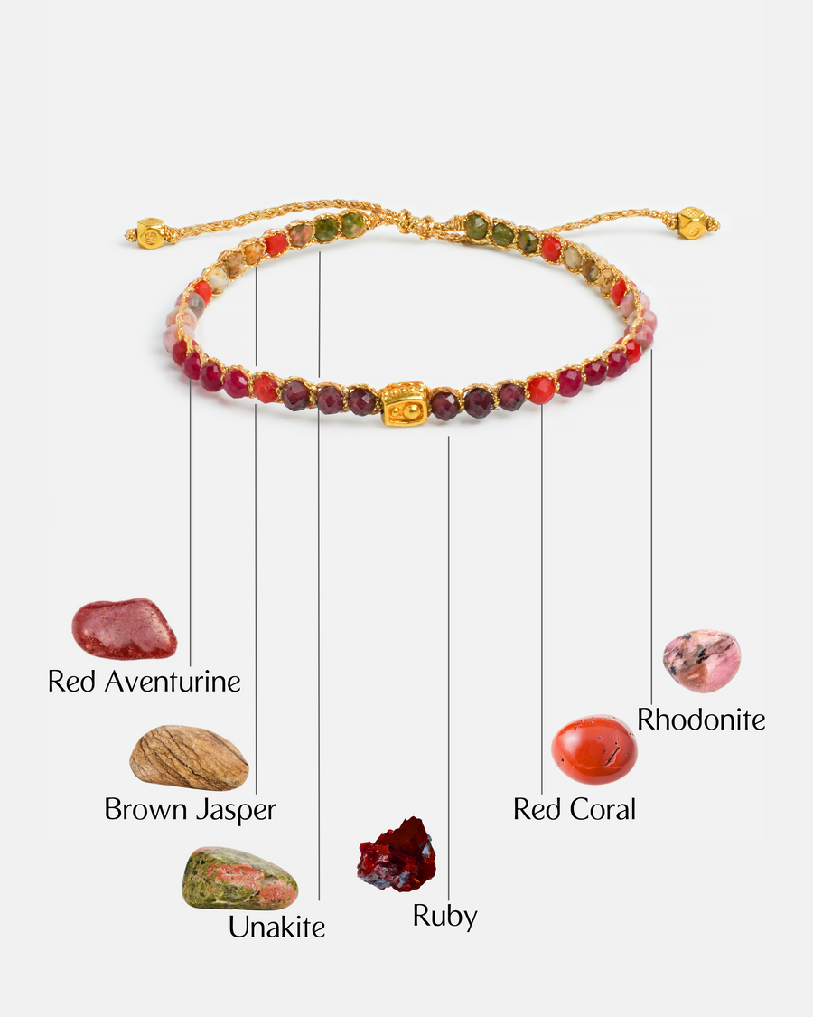Mars Red Planet   Bracelet | Gold