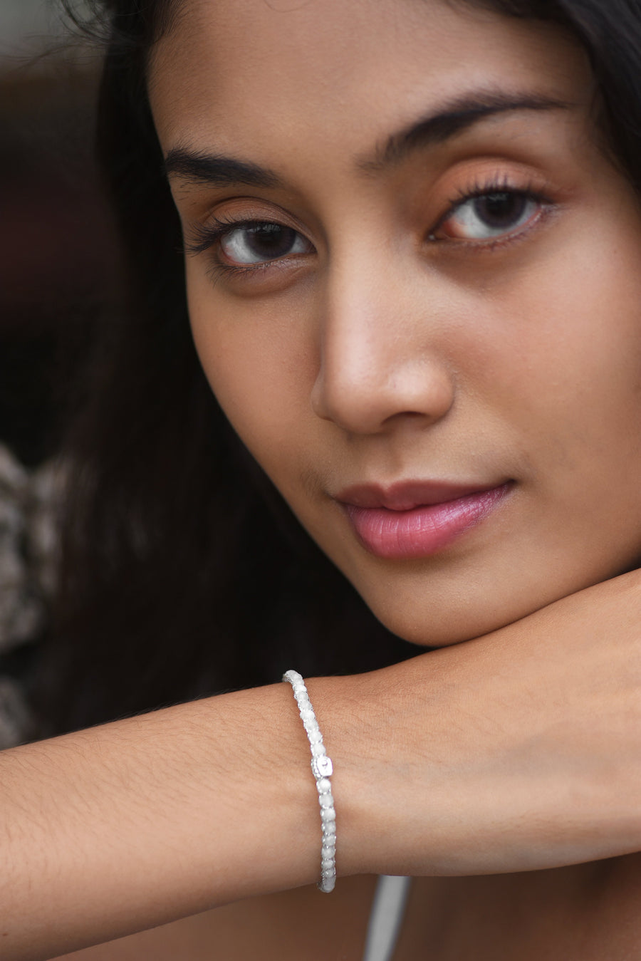 Moonstone Bracelet | Silver