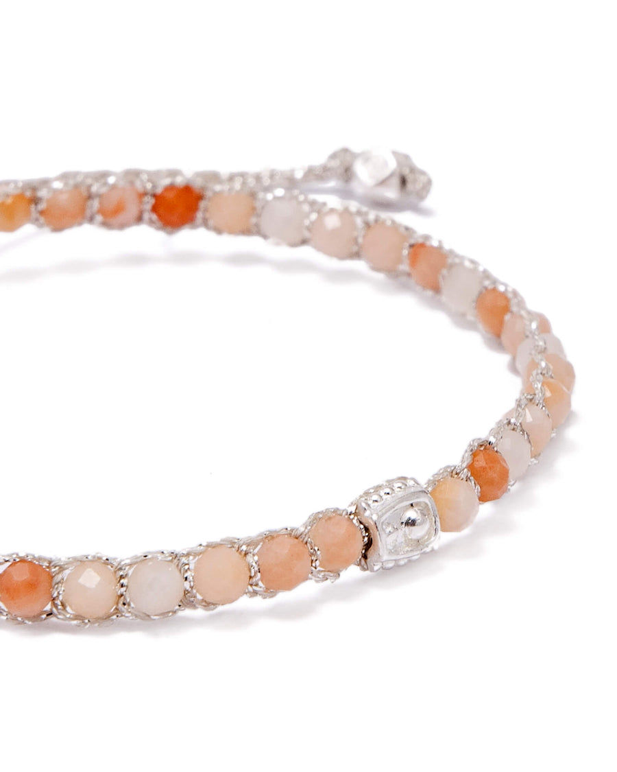 Pink Aventurine Bracelet | Silver