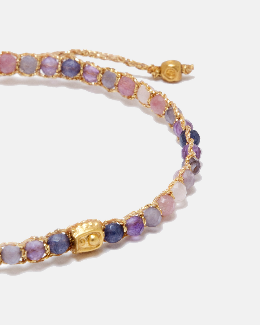 Ombre Purple Rain | Gold No