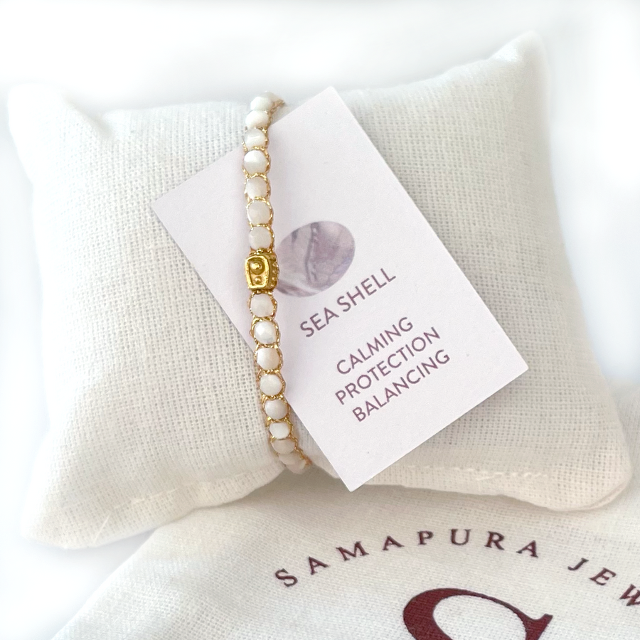 Sea Shell Bracelet | Gold