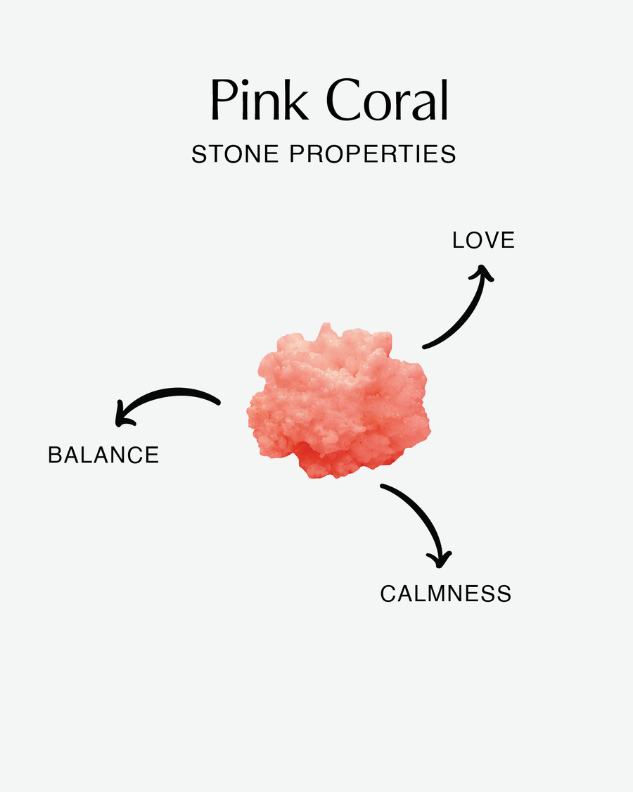 Pink Coral Bracelet | Gold