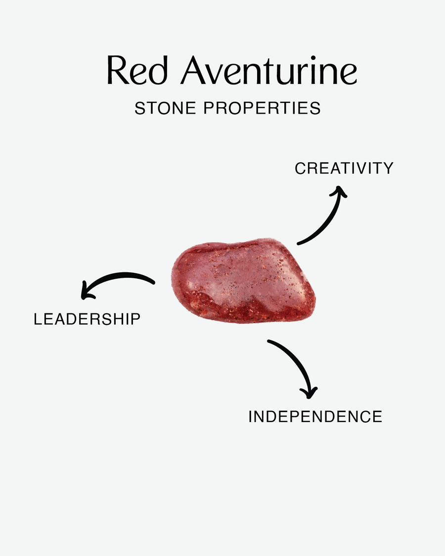 Red Aventurine Bracelet | Silver